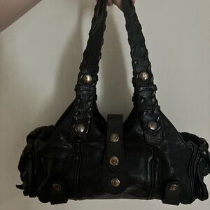 Chloe Black Silverado Handbag